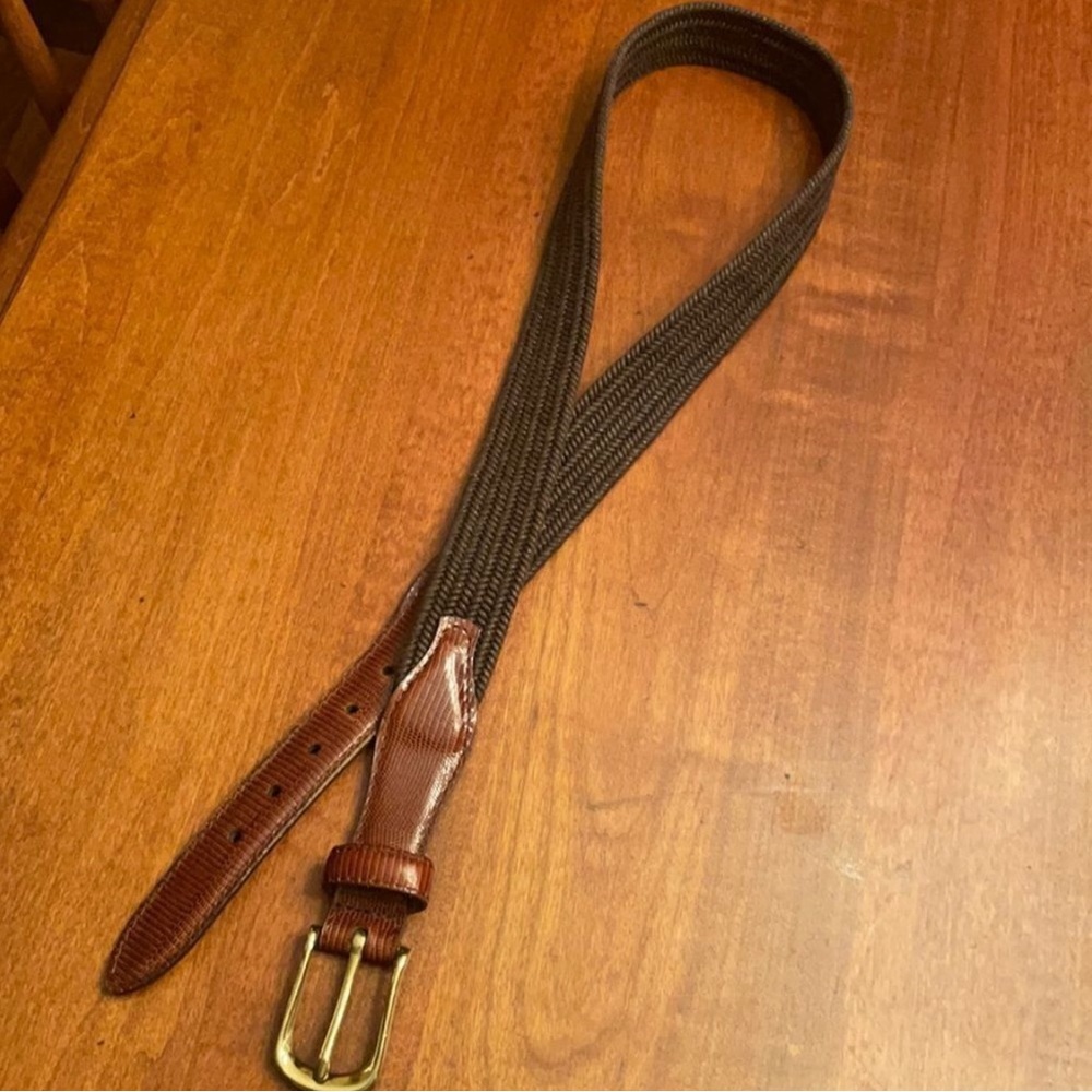 Cole Haan Leather Belt, size 36